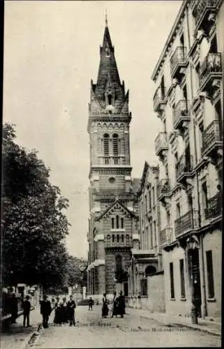 Ak Grenoble-Isère, St.-Bruno-Kirche