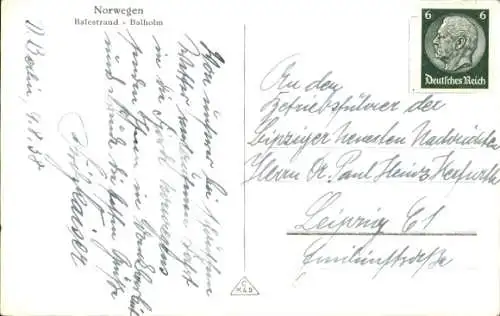 Ak Balholm Sogn Norwegen, Balestrand