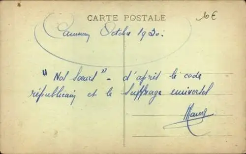 Ak Kamerun, Barbusige Afrikanerin