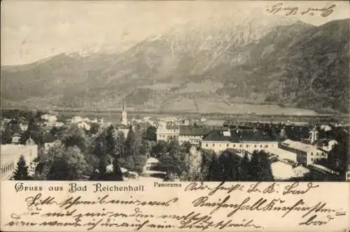 Ak Bad Reichenhall in Oberbayern, Panorama