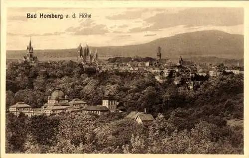 Ak Bad Homburg vor der Höhe Hessen, Gesamtansicht