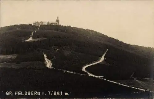 Foto Ak Schmitten im Taunus Hessen, Großer Feldberg