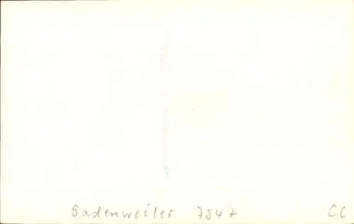 Foto Ak Badenweiler im Schwarzwald, Kirche, Innenansicht, Kreuz