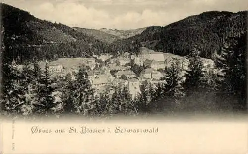 Ak St. Blasien im Schwarzwald, Gesamtansicht