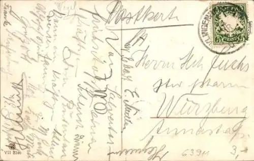 Ak Klingenberg am Main Unterfranken, Gesamtansicht