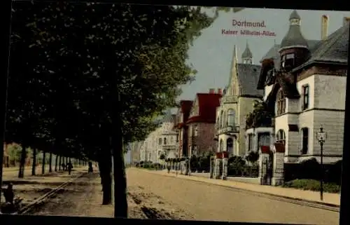 Ak Dortmund im Ruhrgebiet, Kaiser Wilhelm Allee