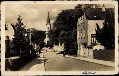 Ak Schleswig an der Schlei, Lutherstraße, Michaeliskirche