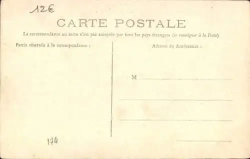 Ak Achiet le Grand Pas de Calais, La Gare, vue prise du cote Sud