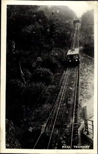 Foto Ak Hongkong China, Peak Tramway