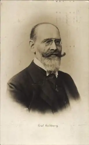 Ak Graf Hochberg, Portrait