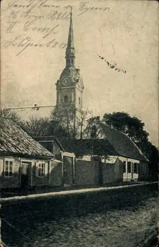 Ak Jelgava Mitau Lettland, Reformierte Kirche