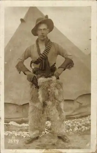 Foto Ak Cowboy, Wollchaps