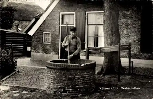 Ak Rijssen Overijssel Niederlande, Wasserbrunnen