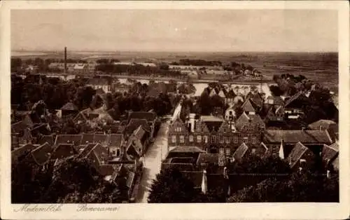 Ak Medemblik Nordholland Niederlande, Panorama