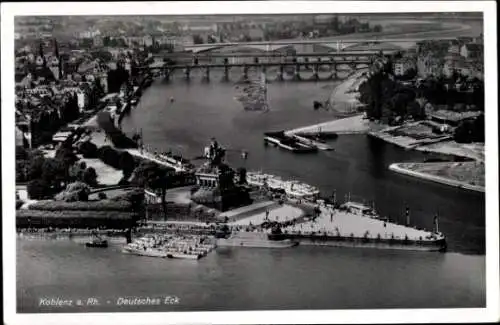 Ak Koblenz am Rhein, Deutsches Eck