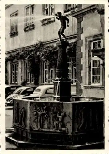 Ak Koblenz am Rhein, Schängelbrunnen