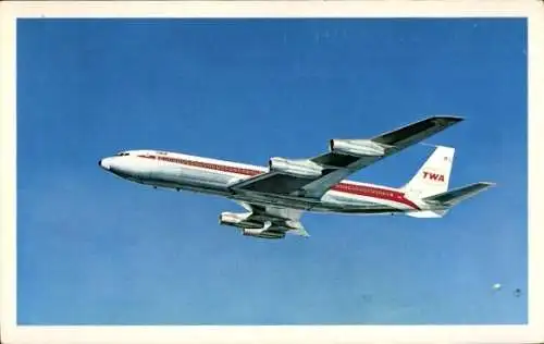 Ak Amerikanisches Passagierflugzeug, Trans World Airlines, TWA Star Stream