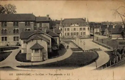 Ak Longueau Somme, la cite, vue generale