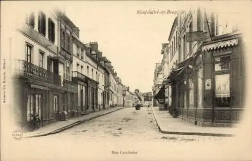 Ak Neufchâtel en Bray Seine Maritime, Rue Cauchoise