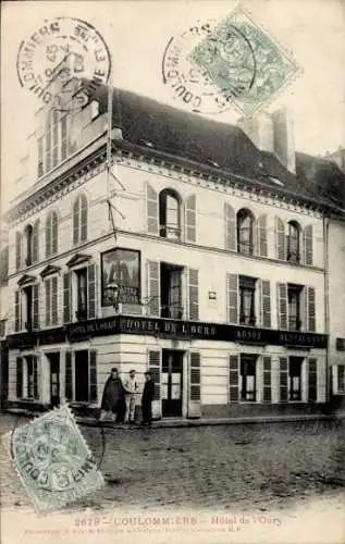 Ak Coulommiers Seine et Marne, Hotel de l’Ours