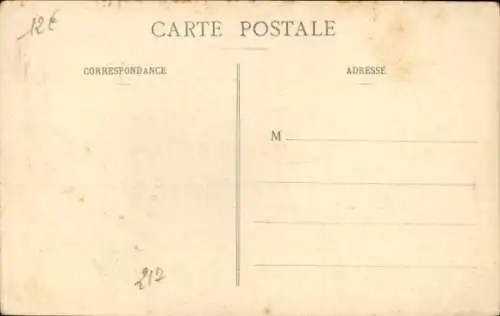 Ak Les Écrennes Seine-et-Marne, Inneres des Landes