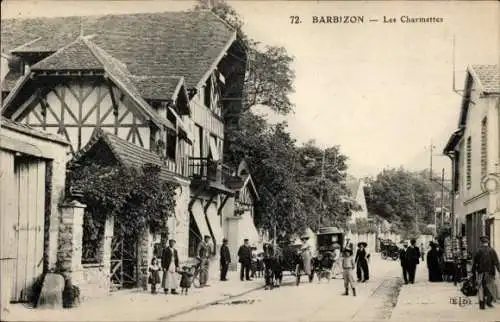 Ak Barbizon Seine et Marne, Les Charmettes