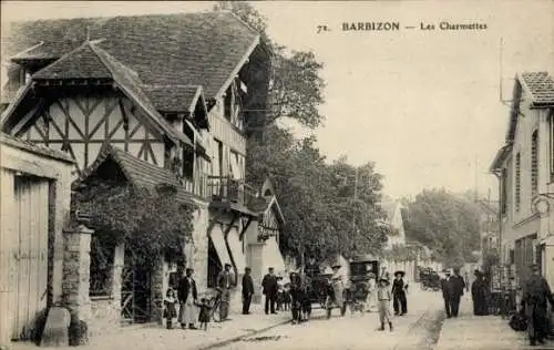 Ak Barbizon Seine et Marne, Les Charmettes