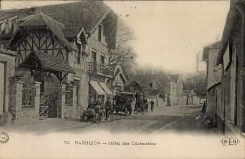 Ak Barbizon Seine et Marne, Hotel des Charmettes