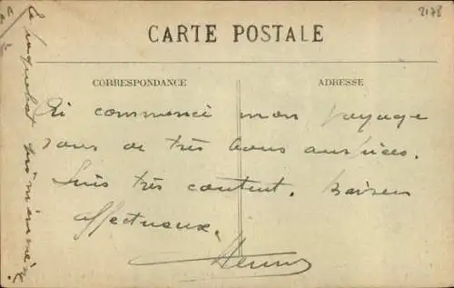 Ak Dampfschiff Europe, Compagnie des Chargeurs Réunis, Handelsmarine