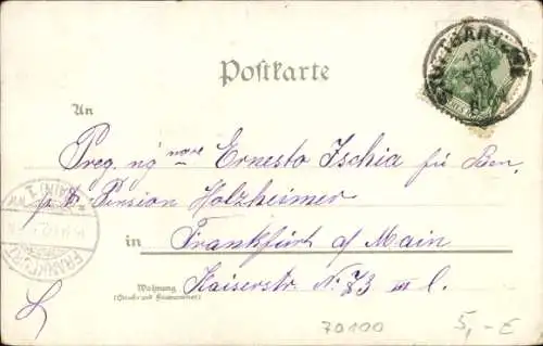 Ak Stuttgart in Württemberg, Anlagensee mit Schloss