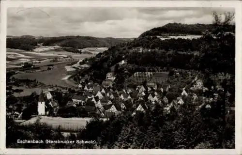 Ak Eschenbach Pommelsbrunn in Mittelfranken, Panorama