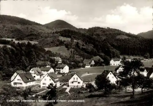 Ak Unterwasser Ottenhöfen im Schwarzwald, Gesamtansicht