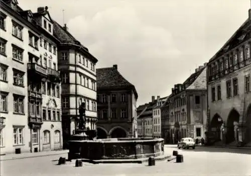 Ak Görlitz in der Lausitz, Untermarkt mit Laubengängen