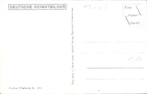 Ak Marktschellenberg Markt Schellenberg in Oberbayern, gegen Hohen Göll