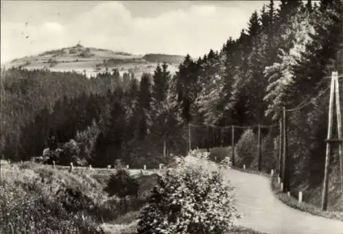 Ak Neuhausen im Erzgebirge, Schwartenberg