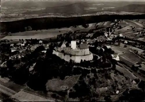 Ak Otzberg im Odenwald, Burg Otzberg, Burgwirtschaft, Fernblickterrasse