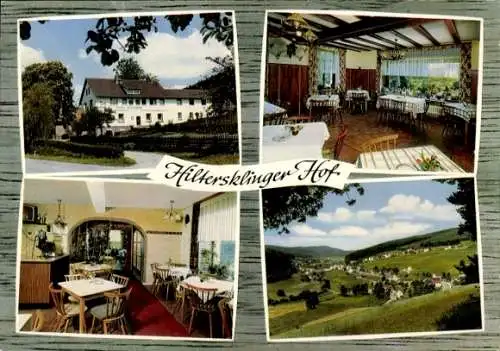 Ak Hiltersklingen Mossantal Odenwald, Gasthaus Hiltersklinger Hof