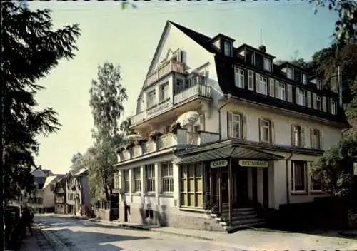 Ak Falkenstein Königstein im Taunus, Hotel Restaurant Frankfurter Hof