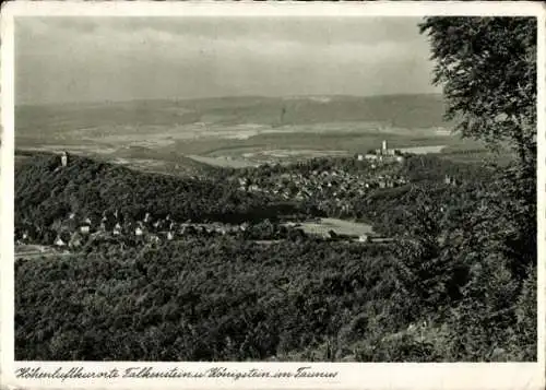 Ak Falkenstein Königstein im Taunus, Totalansicht