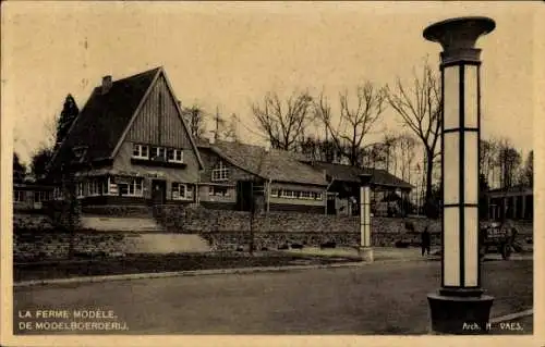 Ak Brüssel Brüssel, Ausstellung 1935, Die Musterfarm