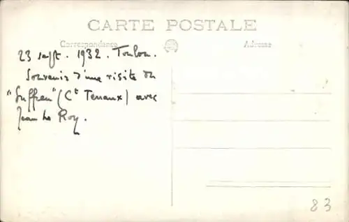 Ak Französisches Kriegsschiff Suffren