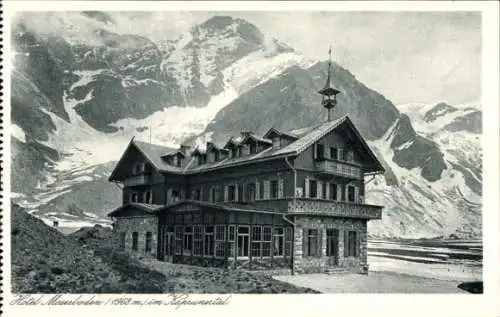 Ak Kaprun in Salzburg, Hotel Moserboden, Kaprunertal