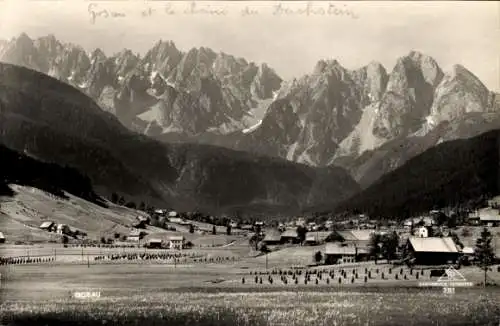 Ak Gosau in Oberösterreich, Panorama