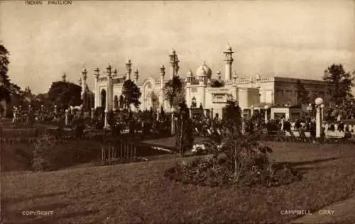 Ak London City England, British Empire Exhibition 1924, Campbell Gray, Indischer Pavillon