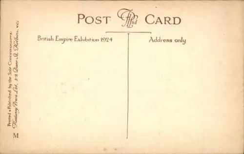 Ak London City England, British Empire Exhibition 1924, Campbell Gray, Indischer Pavillon