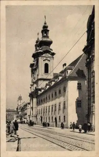 Ak Linz an der Donau Oberösterreich, Ursulinenkirche