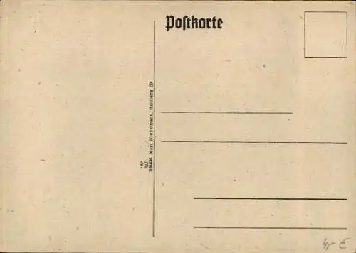 Künstler Ak Lambertz, G., Gasthaus zur Grille, wegen Kälte geschlossen, Zwerge, Hasen