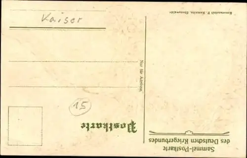 Jugendstil Präge Passepartout Ak Kaiser Wilhelm II., Portrait, Uniform, Orden