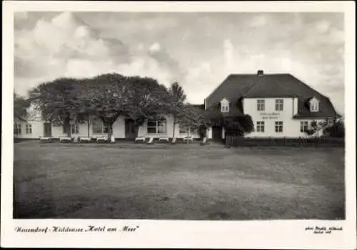 Ak Neuendorf auf der Insel Hiddensee, Hotel am Meer, mit Haus Gisela