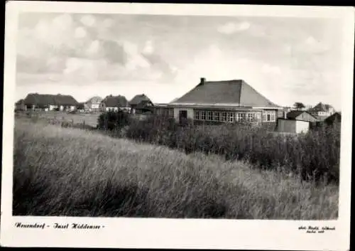 Ak Neuendorf auf der Insel Hiddensee, Teilansicht